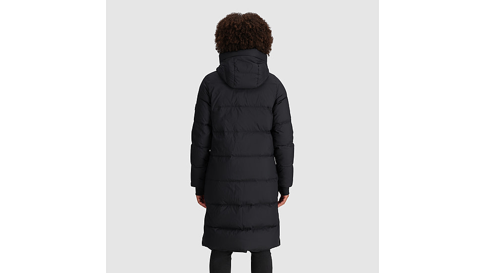 Outdoor Research Coze Down Parka - Womens, Solid Black, Small, 2775891677006