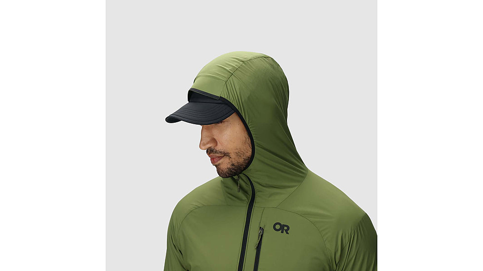 Outdoor Research Deviator Hoodie - Mens, Willow/Black, Large, 3004650749008