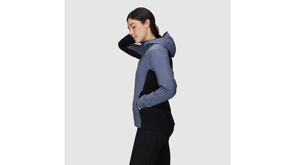 Outdoor Research Deviator Hoodie - Womens, Summit/Black, Extra Large, 3004742845009