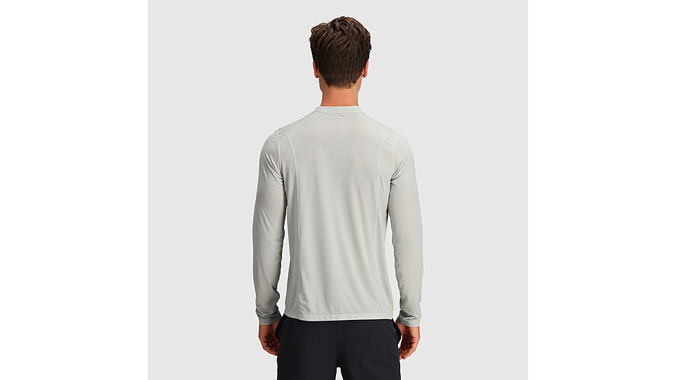 Outdoor Research Echo L/S Tee - Mens, Pebble, XL, 2876271569009