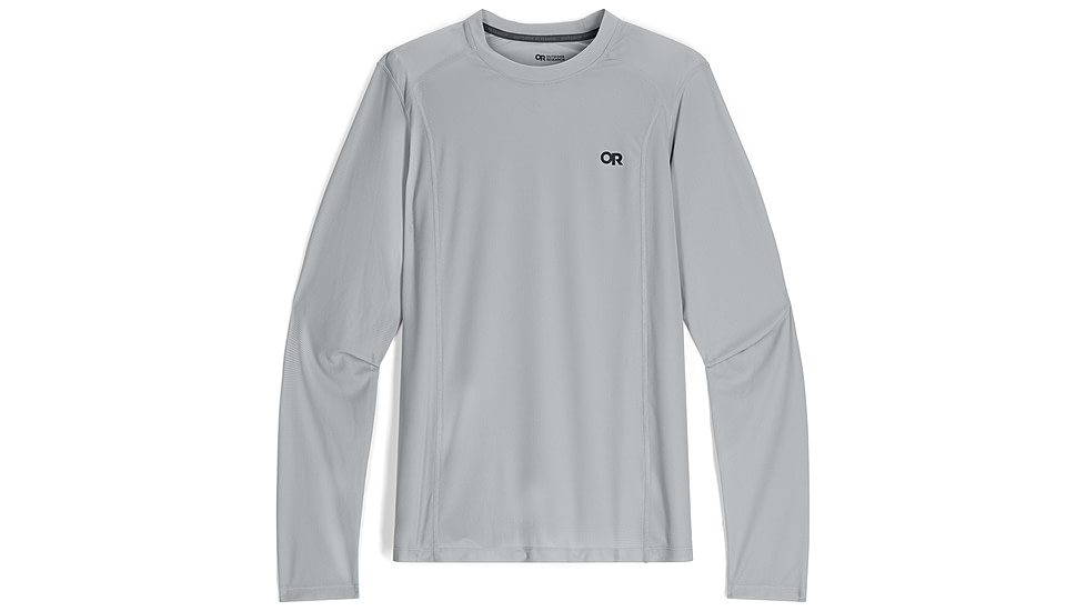 Outdoor Research Echo L/S Tee - Mens, Pebble, XL, 2876271569009