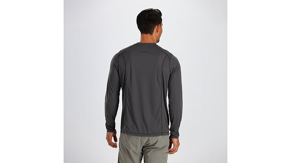 Outdoor Research Echo L/S Tee - Mens, Storm, 2XL, 2876271288010