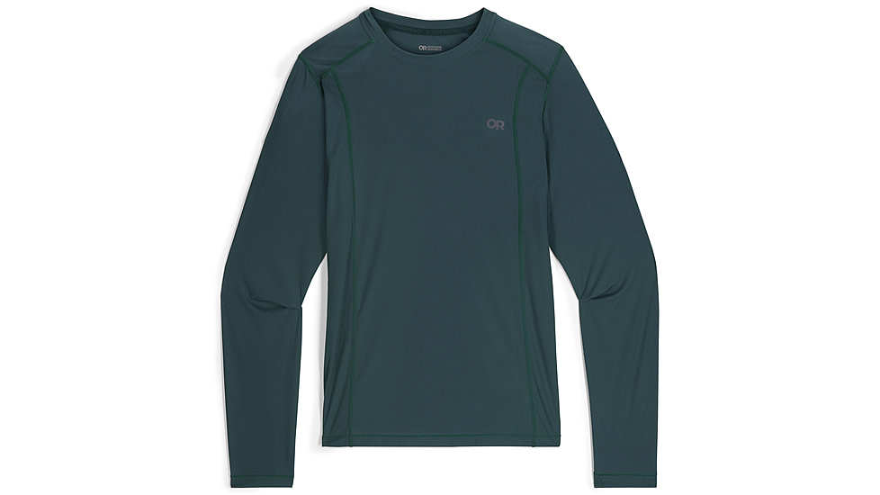 Outdoor Research Echo Long Sleeve Tee - Mens, Douglas Fir, Medium, 2876272854-M
