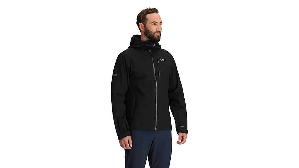 Outdoor Research Foray 3L Jacket - Mens, Black, L, 3220880001008