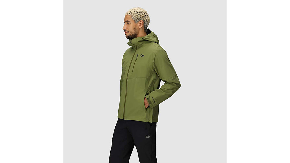 Outdoor Research Foray 3L Jacket - Mens, Green, Extra Large, 3220880737009