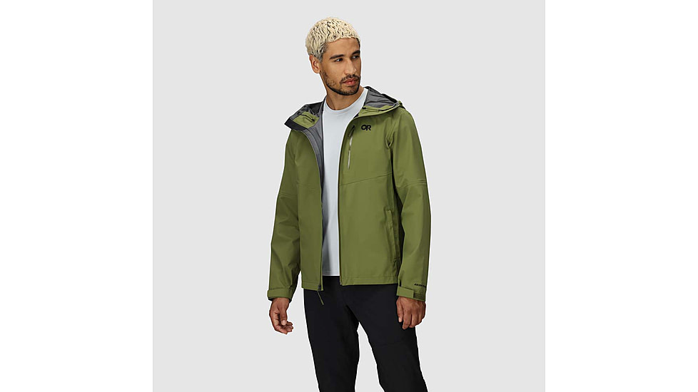 Outdoor Research Foray 3L Jacket - Mens, Green, Extra Large, 3220880737009