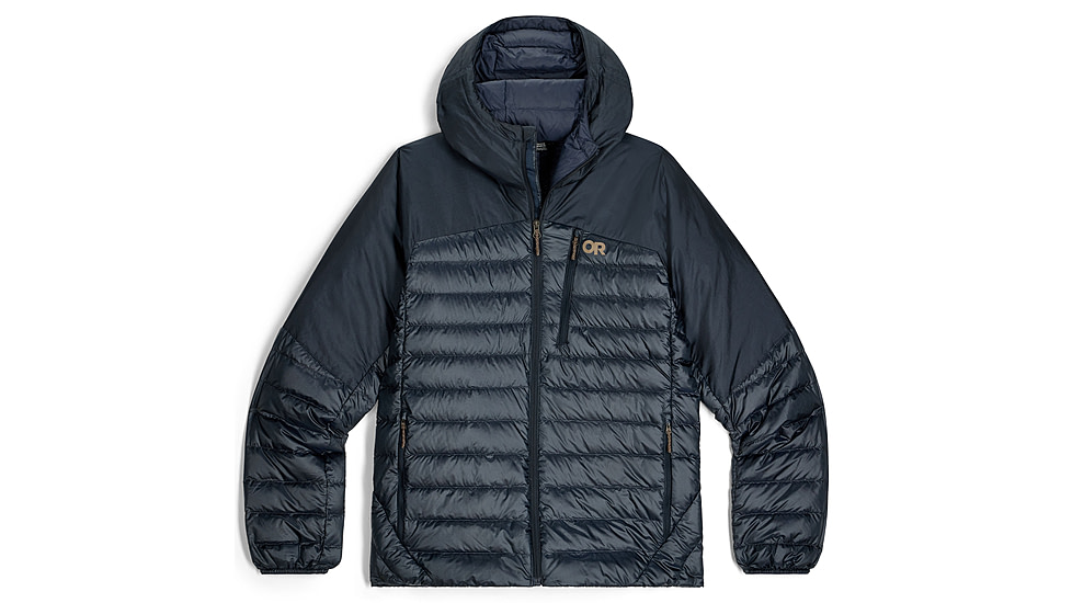 Outdoor Research Helium Down Hoodie - Mens, Atlantic, Medium, 2775720252007