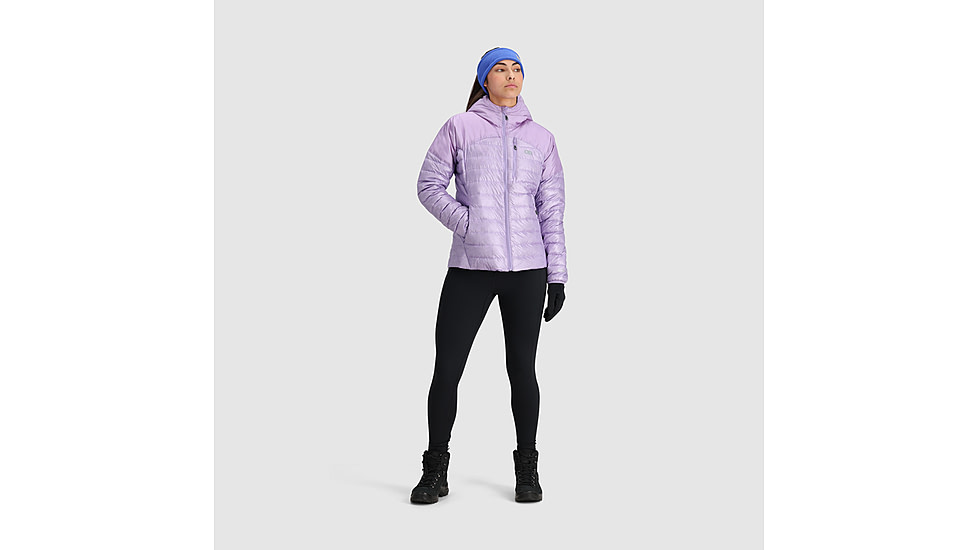Outdoor Research Helium Down Hoodie - Womens, Lavender, Medium, 2775910320007