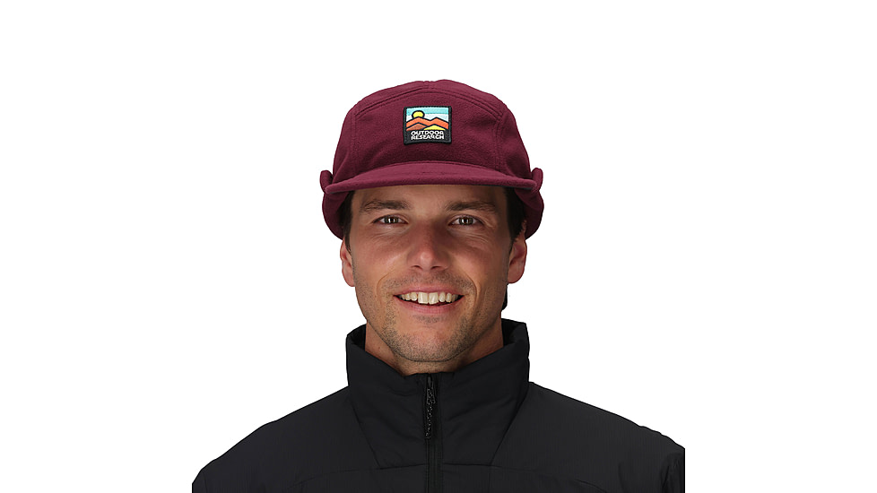Outdoor Research Howling Wind Fleece Cap, Winterberry, Small/Medium, 3006722939015