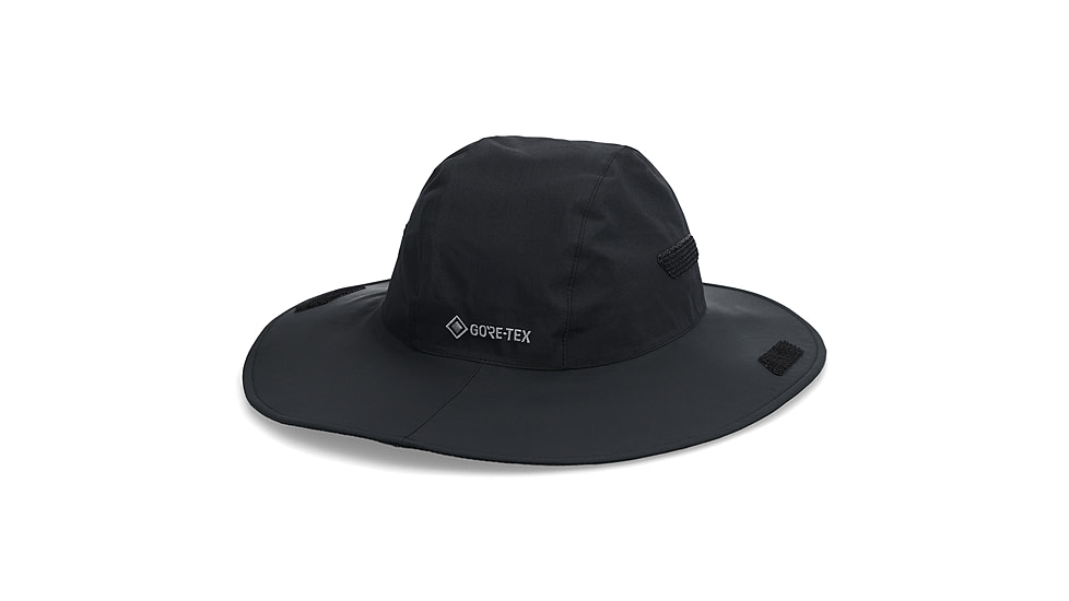 Outdoor Research Seattle Rain Hat, Black, S, 3222900001006