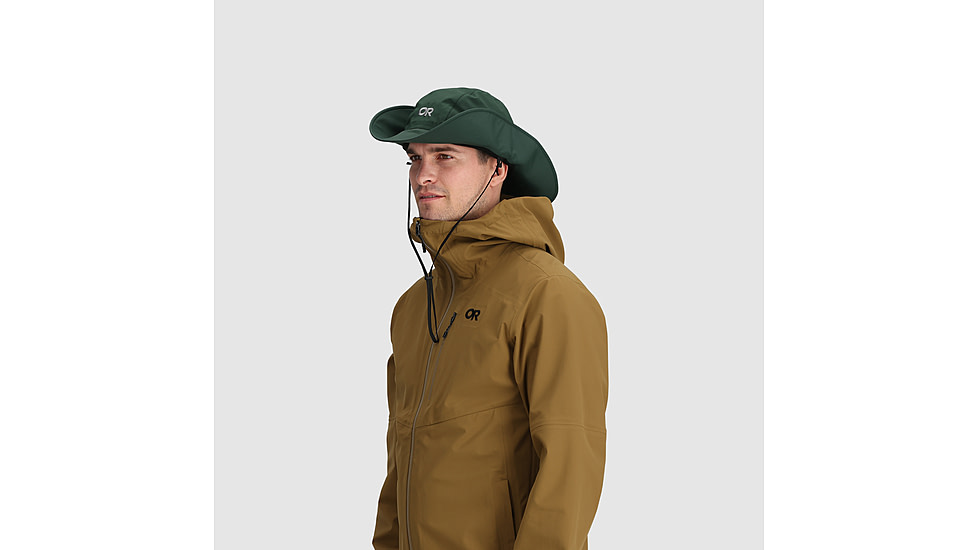 Outdoor Research Seattle Rain Hat, Grove, S, 3222902445006