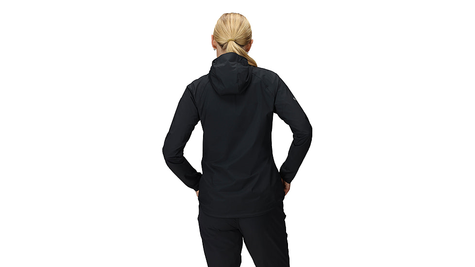 Outdoor Research Shadow Wind Hoodie - Womens, Black, Extra Large, 3009000001009