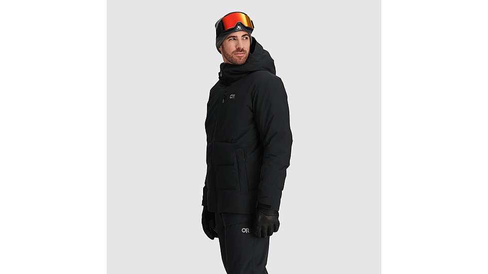 Outdoor Research Snowcrew Down Jacket - Mens, Black, Extra Large, 3004610001009