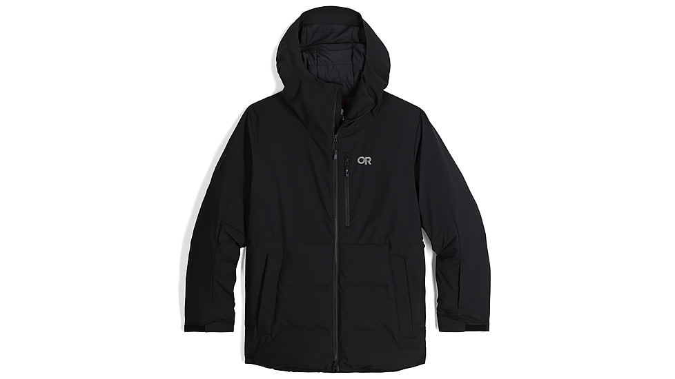 Outdoor Research Snowcrew Down Jacket - Mens, Black, Extra Large, 3004610001009