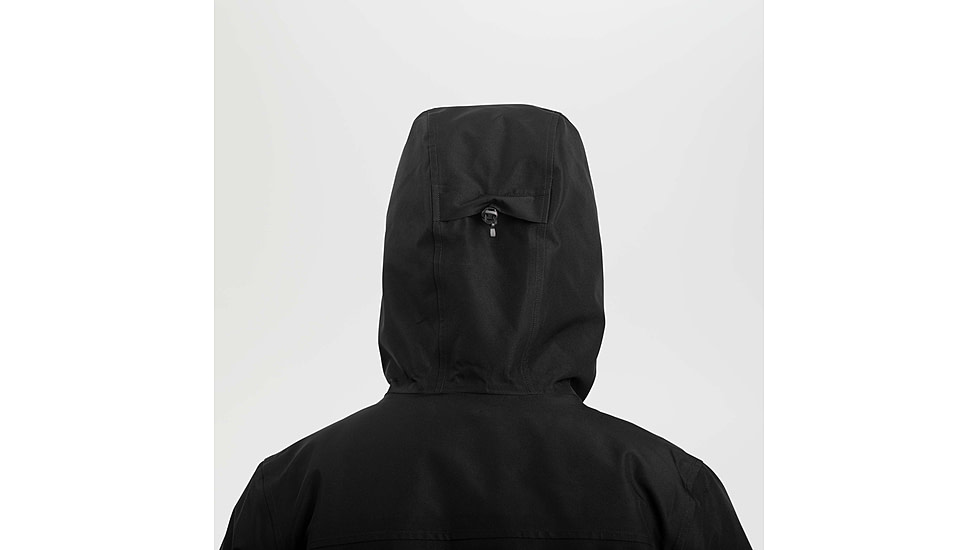 Outdoor Research Stormcraft Down Parka - Mens, Black, Small, 2831890001006