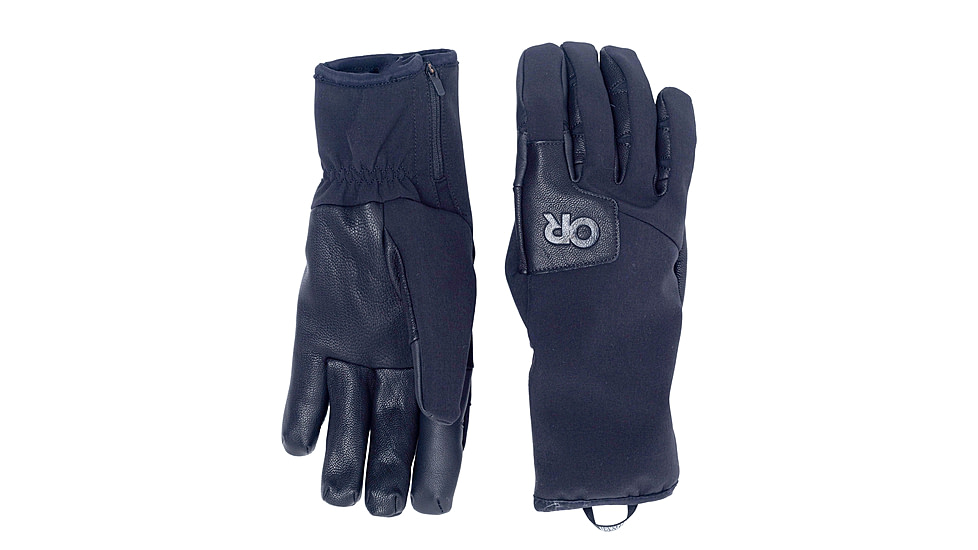 Outdoor Research Stormtracker Sensor Windbloc Gloves - Womens, Neptune/Oyster, Large, 3221902798008