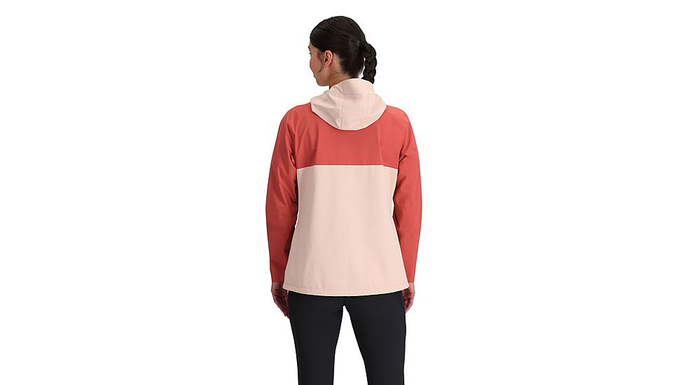 Outdoor Research Stratoburst Stretch Rain Jacket - Womens, Sienna/Moondust, Medium, 3008942718007