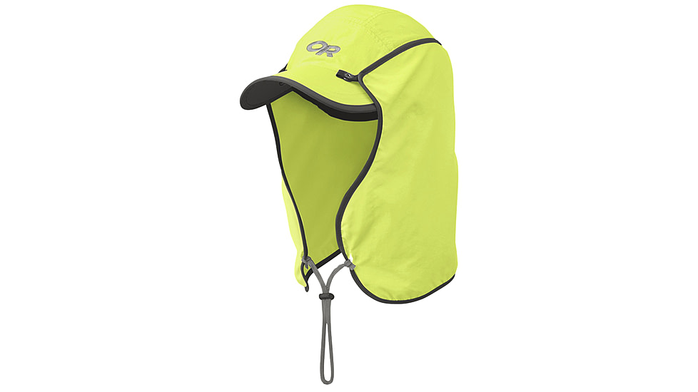 Outdoor Research Sun Runner Cap, Chartreuse, Extra Large, 2434331430009