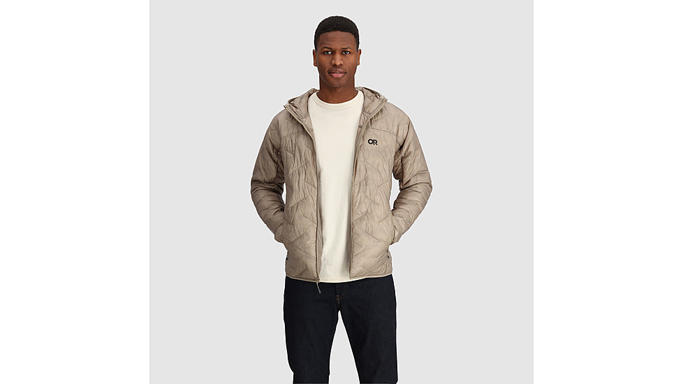 Outdoor Research SuperStrand LT Hoodie - Mens, Pro Khaki, 2XL, 2896202291010