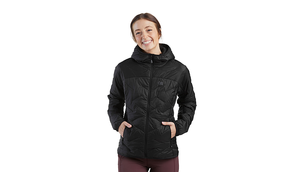 Outdoor Research SuperStrand LT Hoodie - Womens, Solid Black, Extra Large, 2896221677009