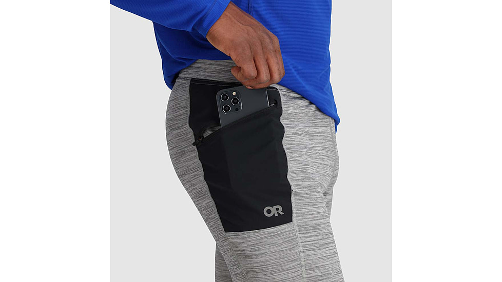 Outdoor Research Vigor Grid Fleece Bottoms - Mens, Grey Heather, Extra Large, 3005041050009