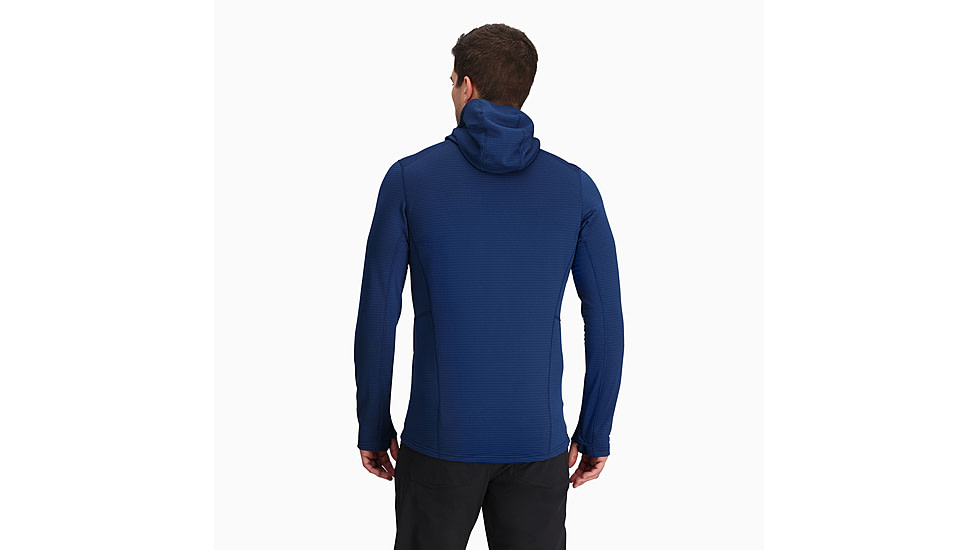 Outdoor Research Vigor Grid Fleece Pullover Hoodie - Mens, Cenote, Small, 3005022650006