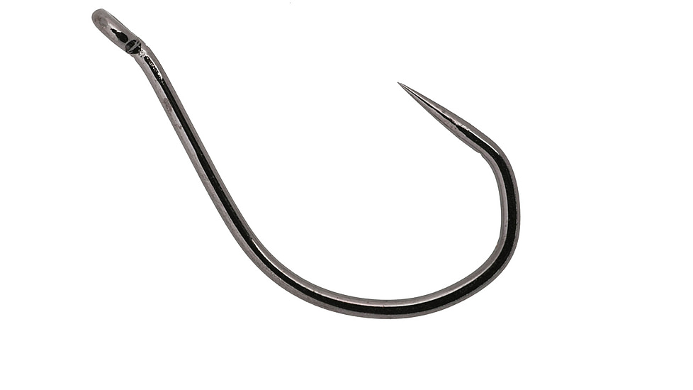 Owner Hooks Barbless No Escape Hook, Black Chrome, 3/0, 4106-131