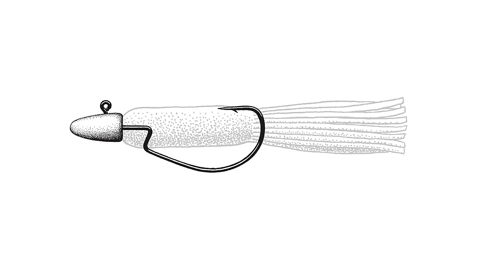 Owner Hooks Darter Head Offset Hook, 1/0 - 3/16 oz., 4153-031