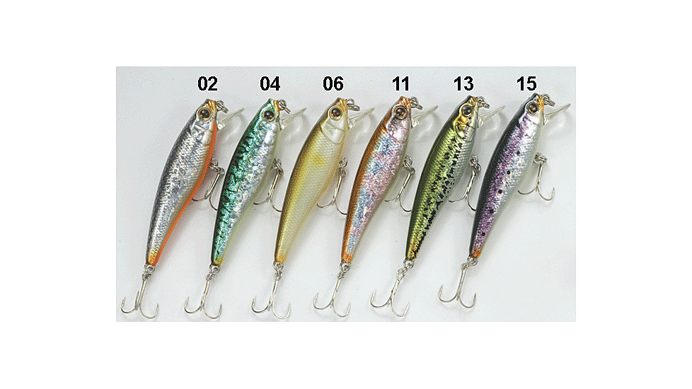 Owner Hooks Ripn Minnow 65, Green Tiger, 04, RM65-04