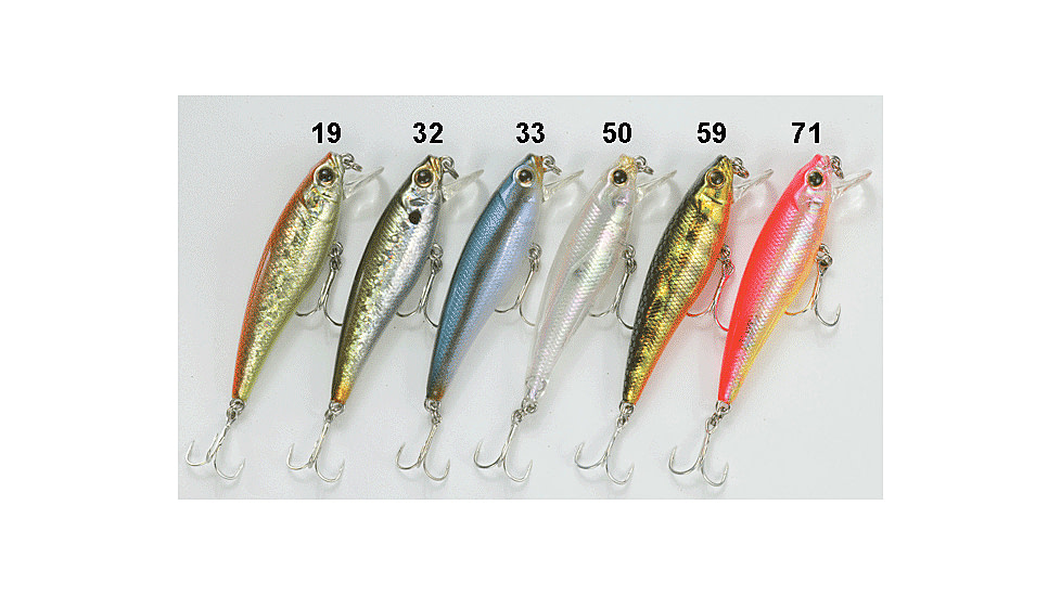 Owner Hooks Ripn Minnow 65, Green Tiger, 04, RM65-04