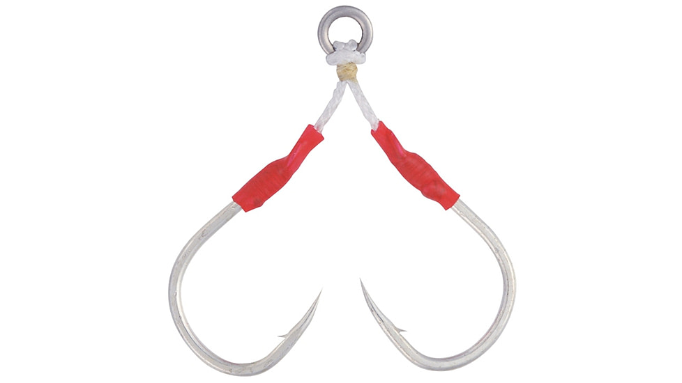 Owner Hooks Twin Dancing Stinger SJF41, Short, 155lb, Size 2/0, 4292-129
