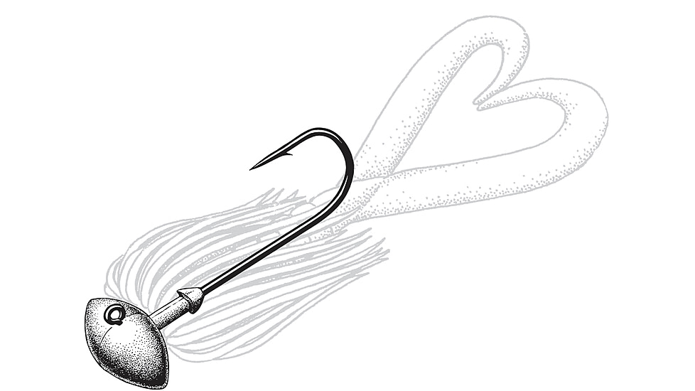 Owner Hooks Ultrahead Football Type Hook, 1/8, 5143-028