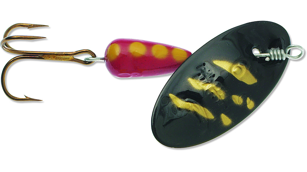Panther Martin Classic Regular In-Line Spinner, #1, 1/32oz, Black Zebra, 1PMR-BZ