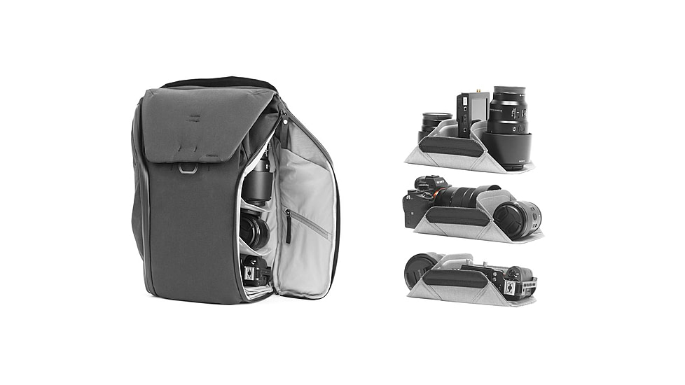 Peak Design Everyday V2 Backpack, 20 Liters, Black, BEDB-20-BK-3