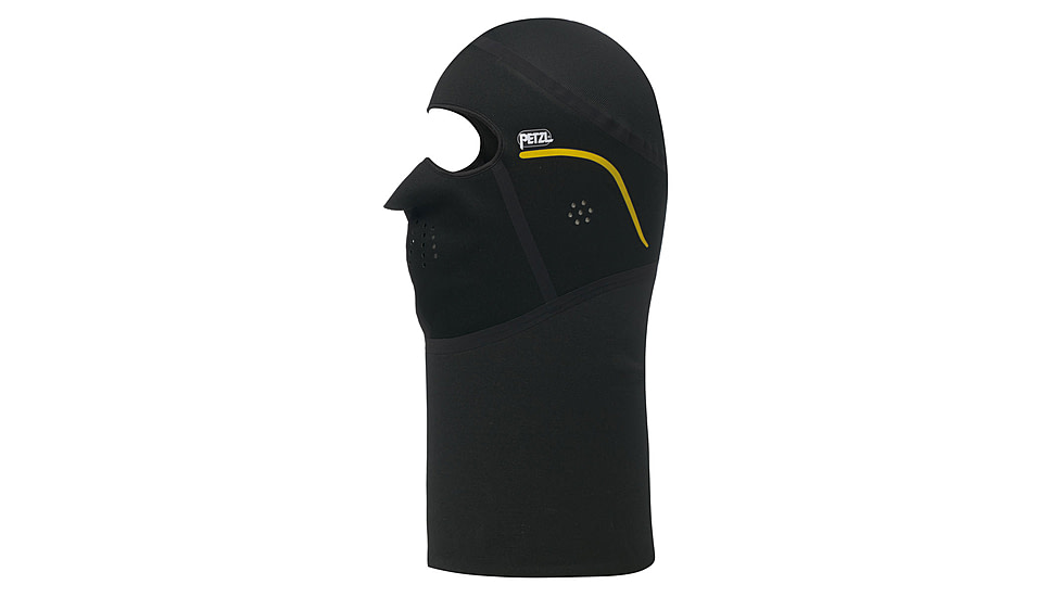 Petzl Balaclava, Black/Yellow, Large/Extra Large, A016CA01