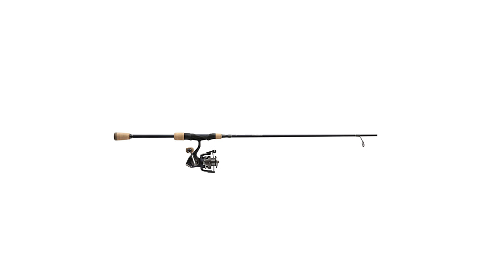 Pflueger President XT Spinning Rod and Reel Combo, 6ft 6in, Medium, Light, Fast, 2 pieces, 6.2:1, 10, Ambidextrous, PFLPXT66ML2/30