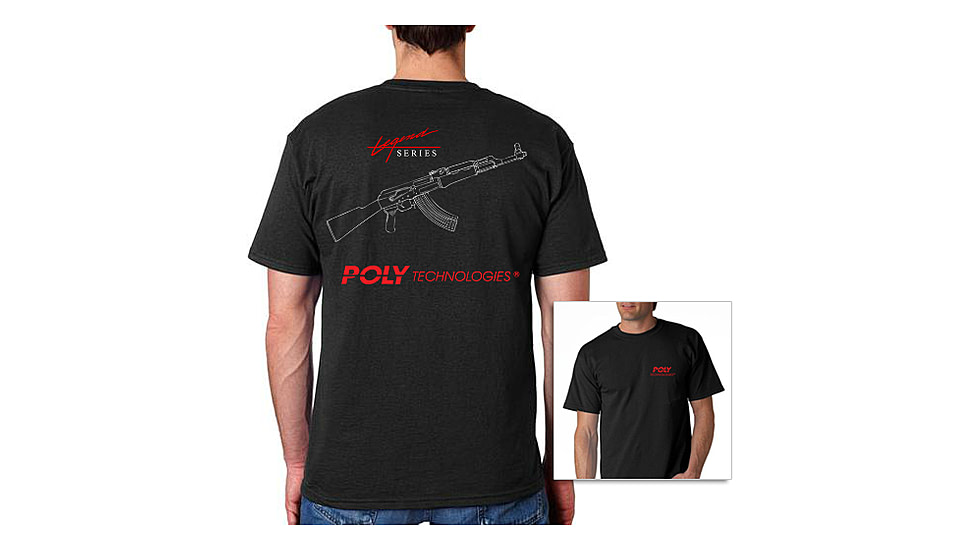 Poly Technologies Legend Chinese 7.62 AK47 Wire Rifle Tactical T-Shirt - Mens