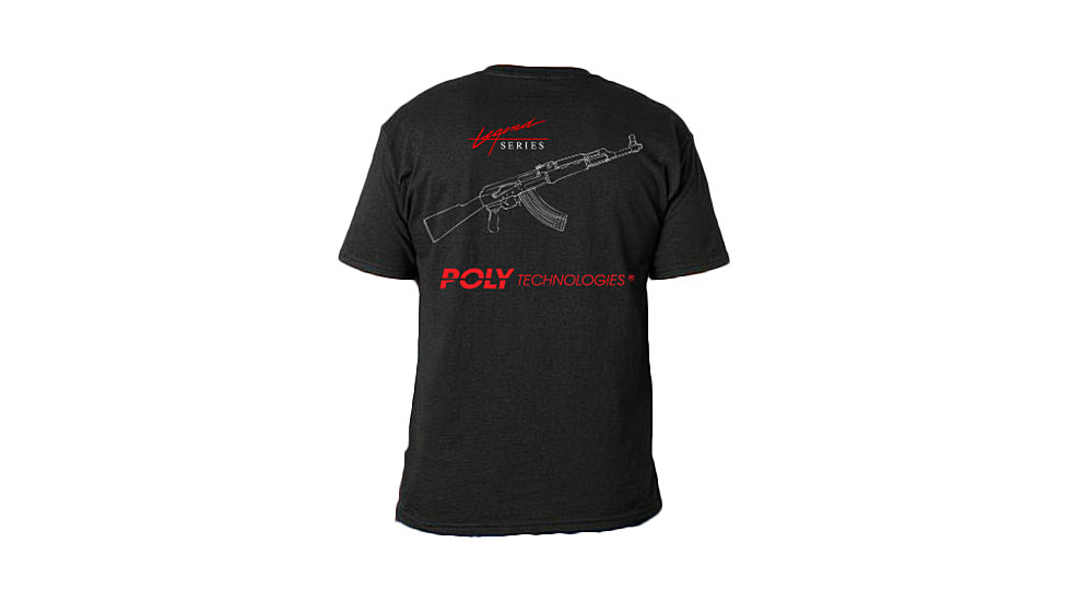 Poly Technologies Legend Chinese 7.62 AK47 Wire Rifle Tactical T-Shirt - Mens