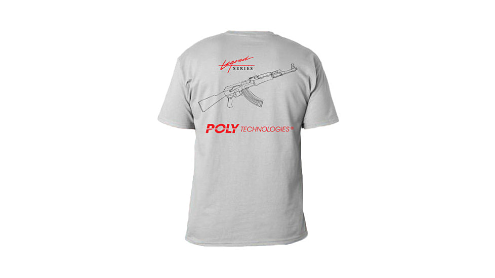 Poly Technologies Legend Chinese 7.62 AK47 Wire Rifle Tactical T-Shirt - Mens