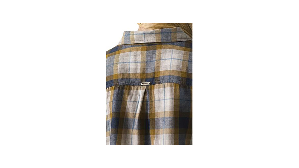 prAna Alfie Flannel - Women's, Small, Latte, 1962591-253-S