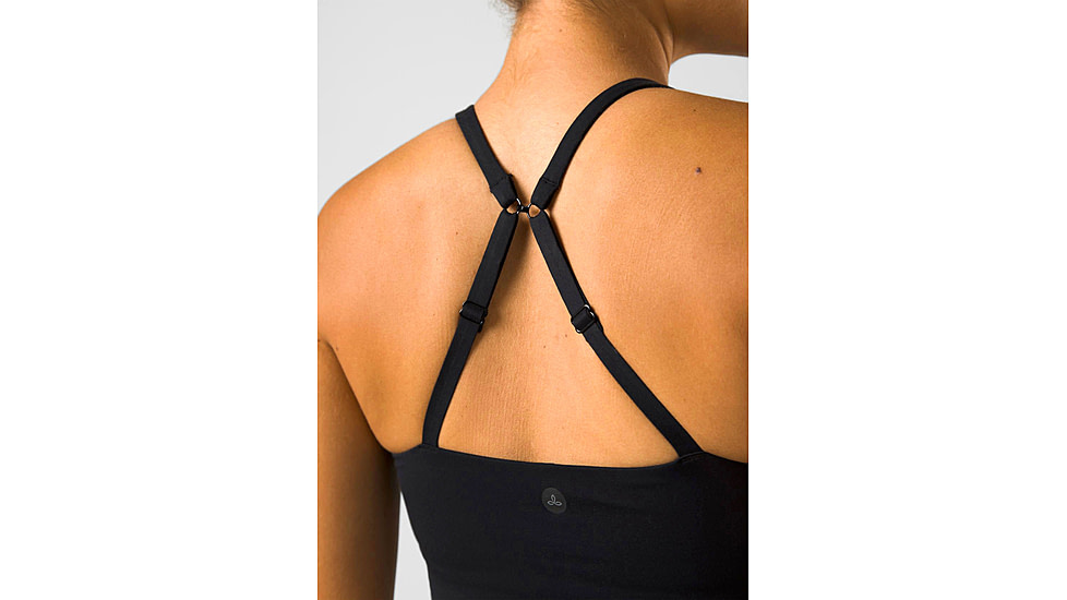 prAna Chakara Crop Top - Womens, Black, Small, 1972231-001-S