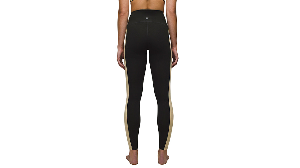 prAna Heavana Hot Spell Legging - Womens, Black / Cliffside Heather, L, 2057281-003-L