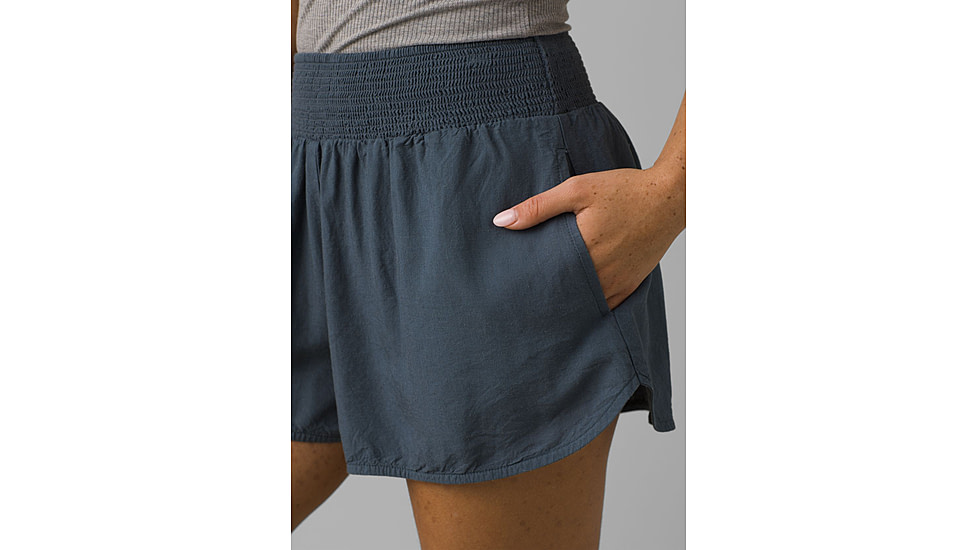 prAna Teletropics Short - Women's, Extra Small, Grey Blue, 1966071-020-03-XS