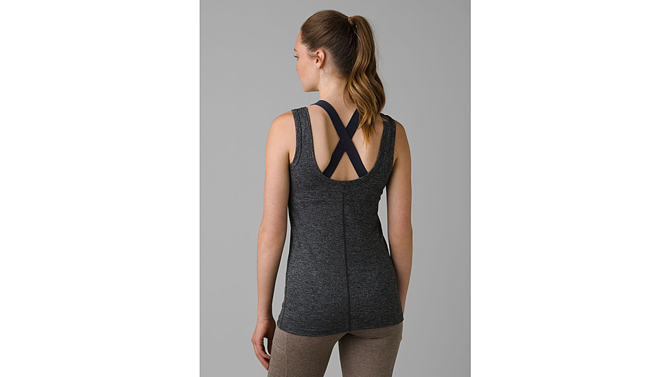 prAna Zawn Tank, Charcoal, Small, 1963251-020-S