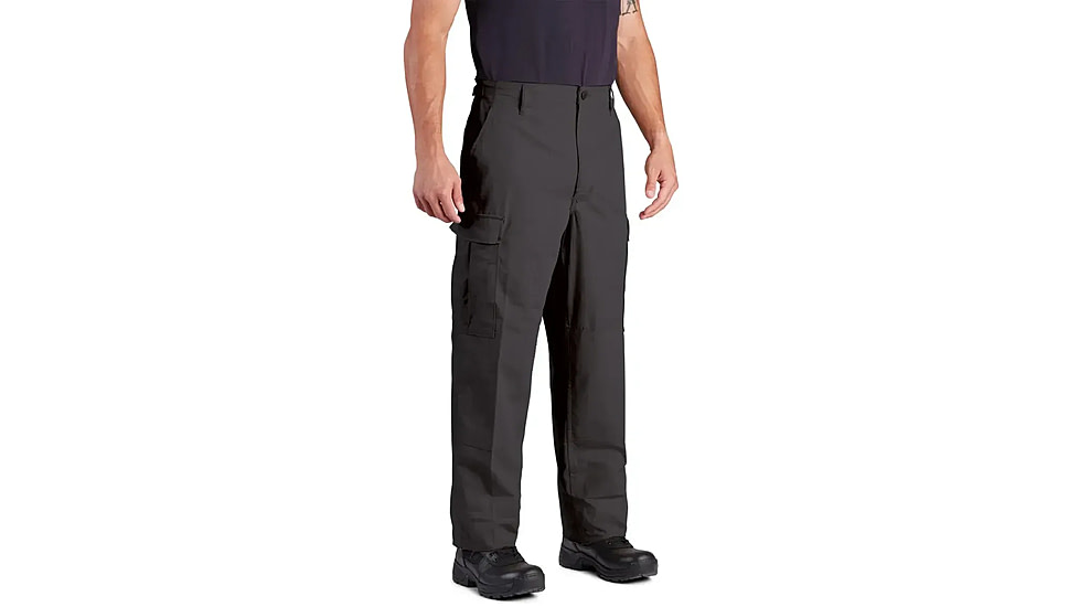 Propper BDU Zipper Fly Trouser Dark - Mens, Dark Grey, Large, Regular, F520538024L2