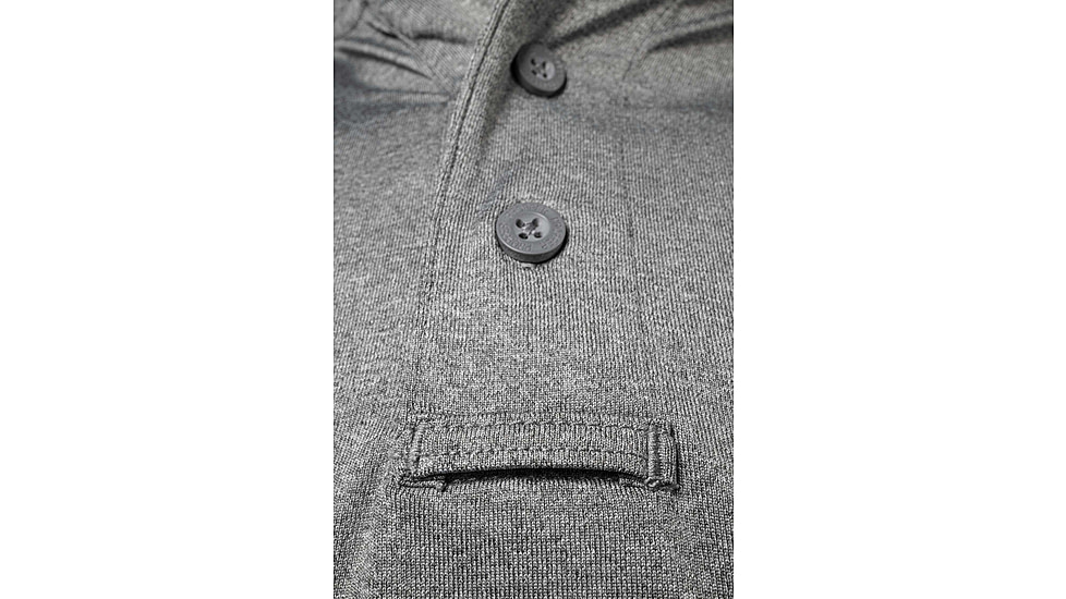 Propper EdgeTec Long Sleeve Polo - Womens, Heather Grey, XL, F58255M023XL