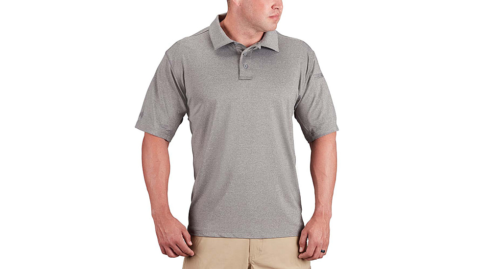 Propper EDGETEC Polo - Mens, Heather Grey, Medium, F58025M023M