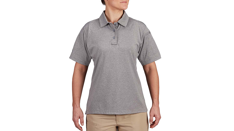 Propper EDGETEC Polo - Womens, Heather Grey, 2XL, F58035M0232XL