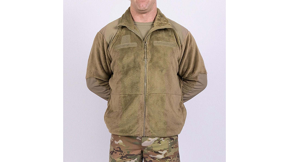 Propper Gen III Fleece Jacket - Mens, Tan, Large, Long, F549407233L3