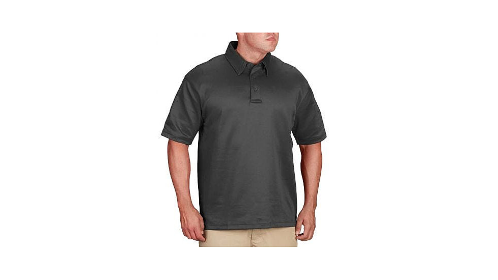 Propper I.C.E. Performance Short Sleeve Polo - Mens, Chacoal, 3XL, F5341720153XL
